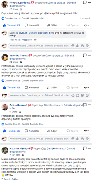 recenze dámské brýle